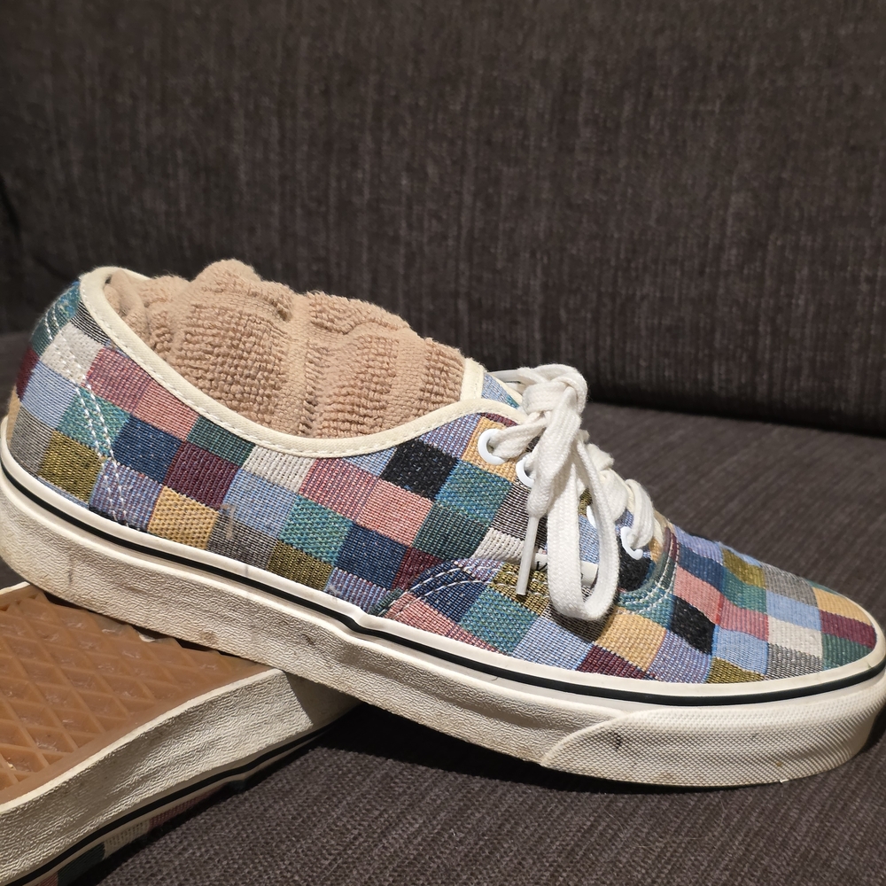 Vans Limited Edition Multicolor Patchwork Sneakers - image 3
